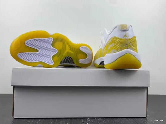 Cheap TB AH7860-107 Low WMNS Jordan Snakeskin Air 11 Yellow 0408